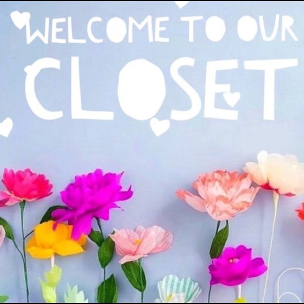 WELCOME TO OUR CLOSET
